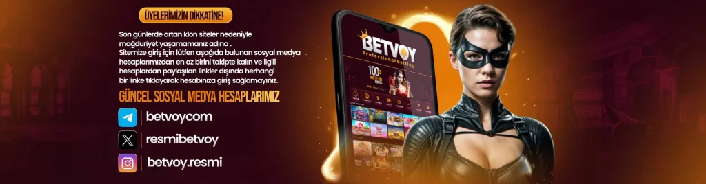 Betvoy Türkiye Online Bahis Sitesi Sosyal Medya